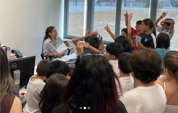 Chamusca Visita à escola sede