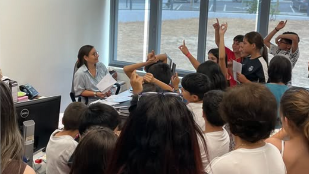 Chamusca Visita à escola sede