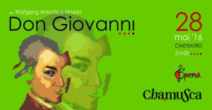 Município da Chamusca apresenta “Don Giovanni” de Amadeus Mozart | 28 Maio | Cineteatro da Chamusca |