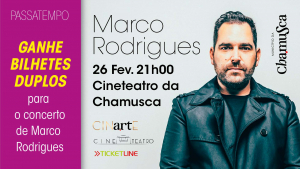 Município da Chamusca promove passatempo com oferta de bilhetes duplos para o concerto de Marco Rodrigues