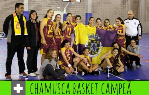 Chamusca Basket é campeã Inter Regional de sub 14 femininos