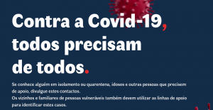 Atendimento Social - Contra a Covid-19, todos precisam de todos