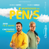 Cineteatro da Chamusca recebe a comédia “Monólogos do Pénis” já no próximo fim-de-semana