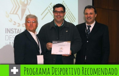 Chamusca recebeu galardão do Programa Desportivo Recomendado 2019