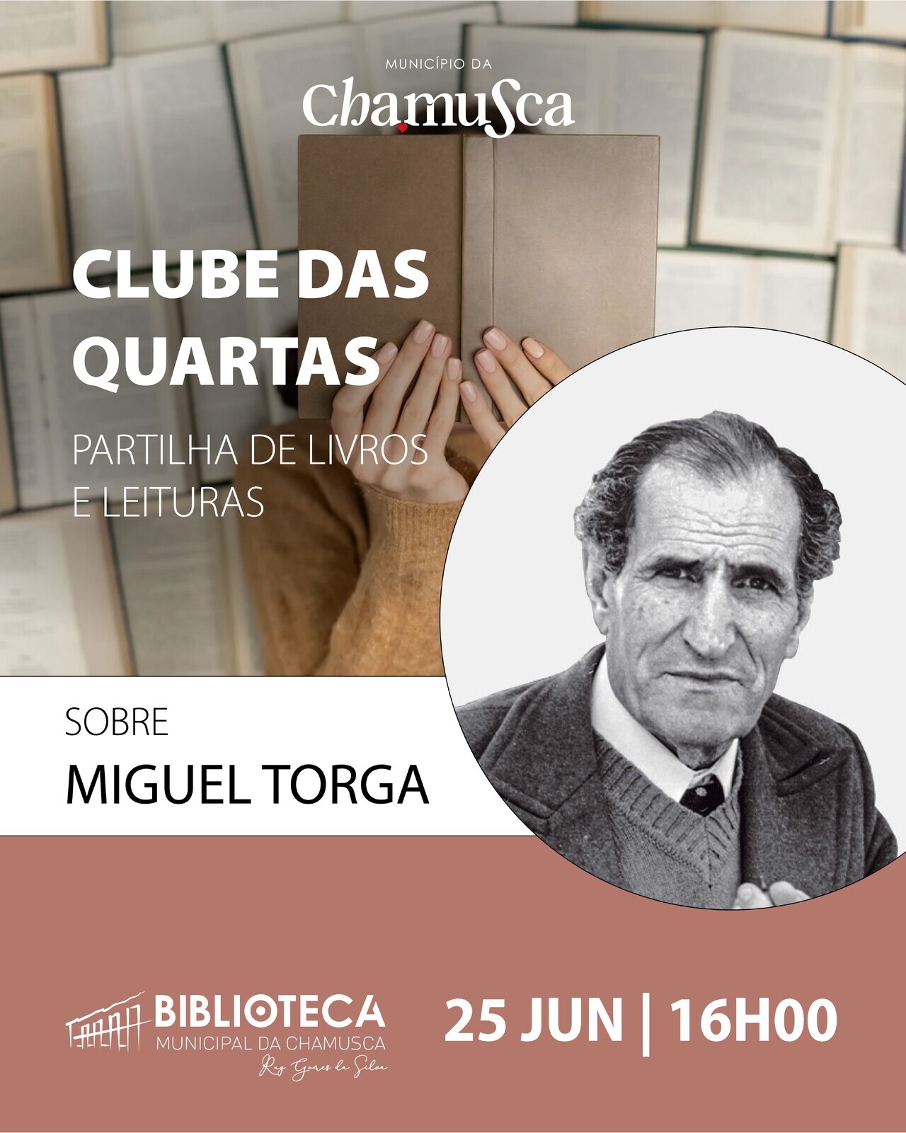 Clube das Quartas: partilha de livros e leituras