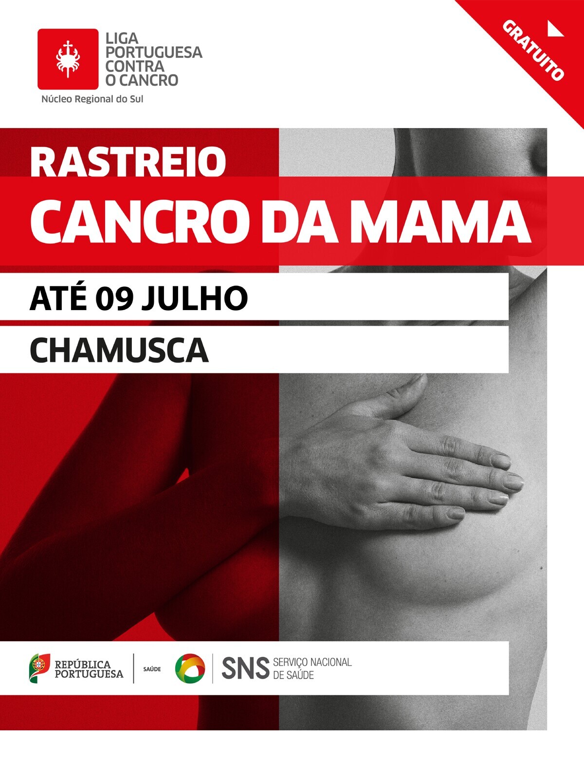 Rastreio do Cancro da Mama disponível na Chamusca até 9 de julho