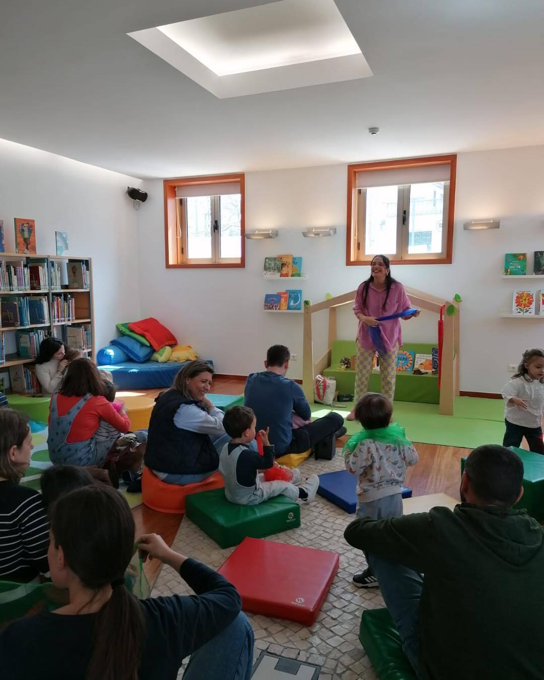 Crescer Juntos” na Biblioteca Municipal