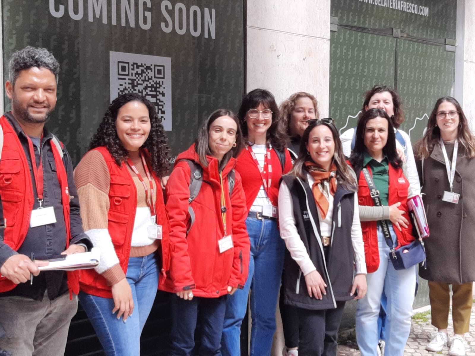 Equipa do Radar Social da Chamusca visita Projeto Radar em Lisboa