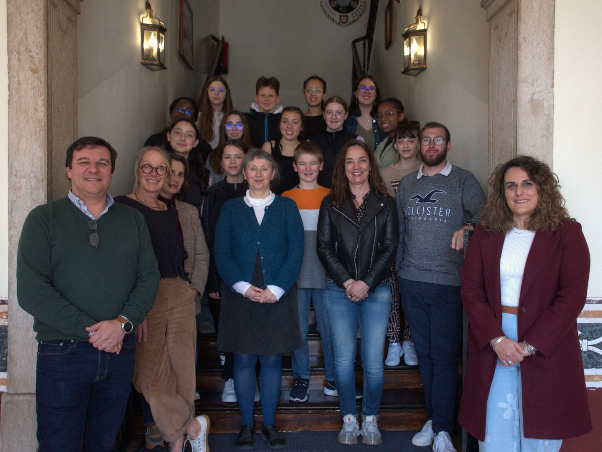 Alunos franceses visitam a Chamusca em projeto de intercâmbio escolar