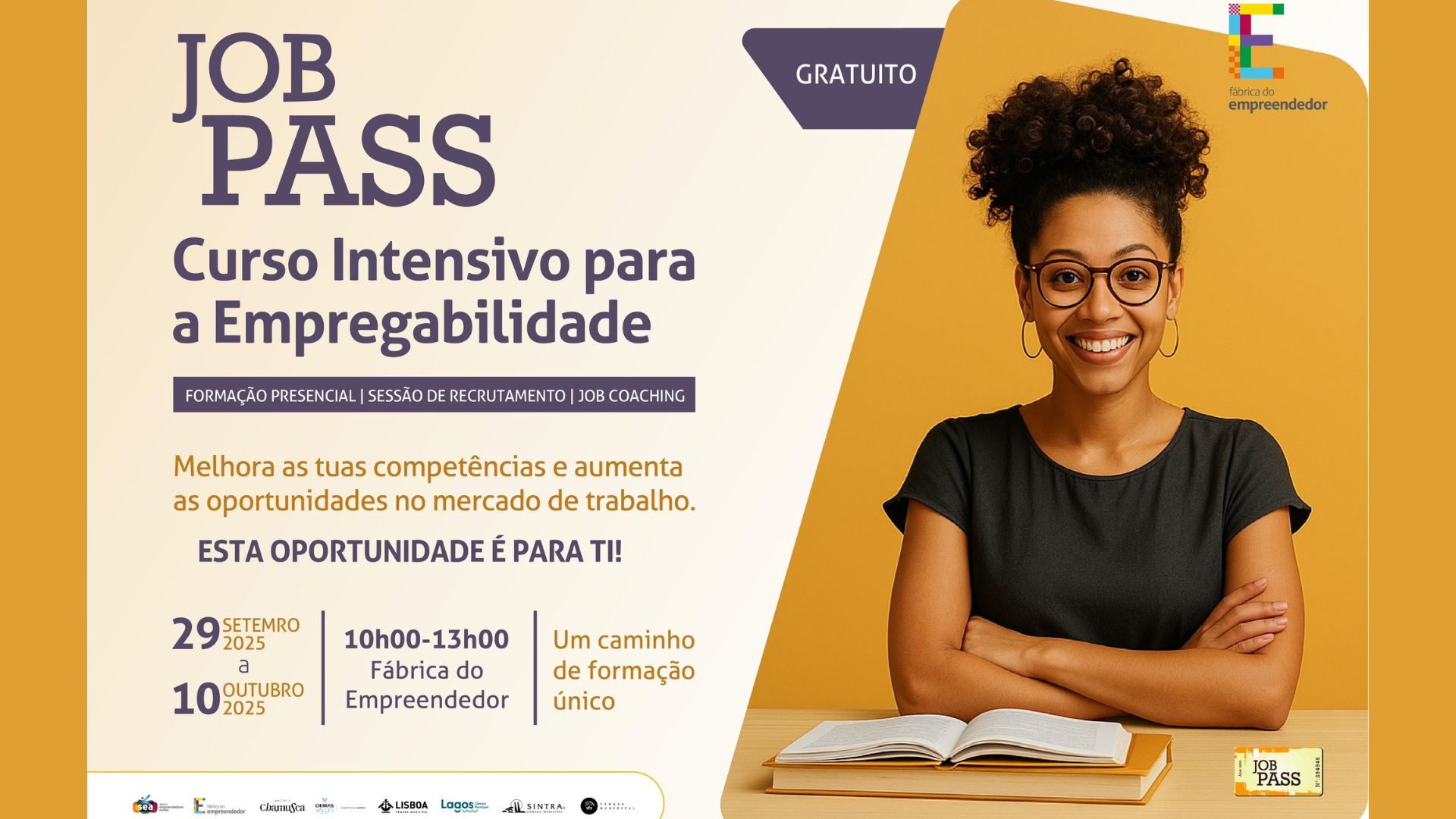Curso Intensivo para a Empregabilidade – JOB PASS (Gratuito)