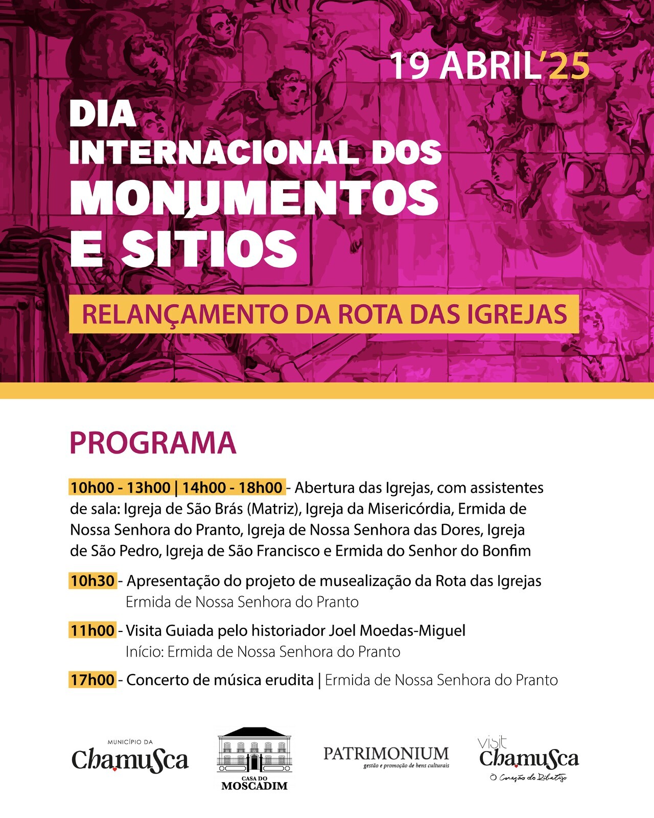 Município da Chamusca assinala o Dia Internacional dos Museus com atividades culturais nas Casas-...