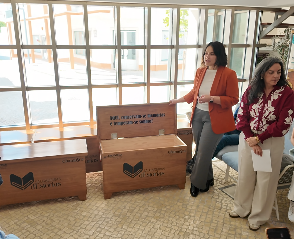 Município da Chamusca leva livros à comunidade com o projeto “Salgadeiras d’Estórias”