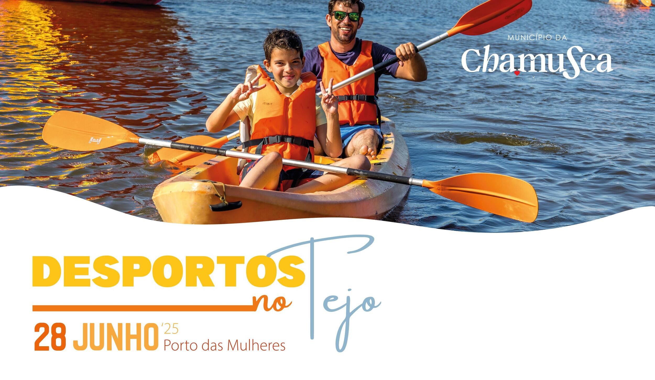 Município da Chamusca promove “Desportos no Tejo” no dia 28 de junho