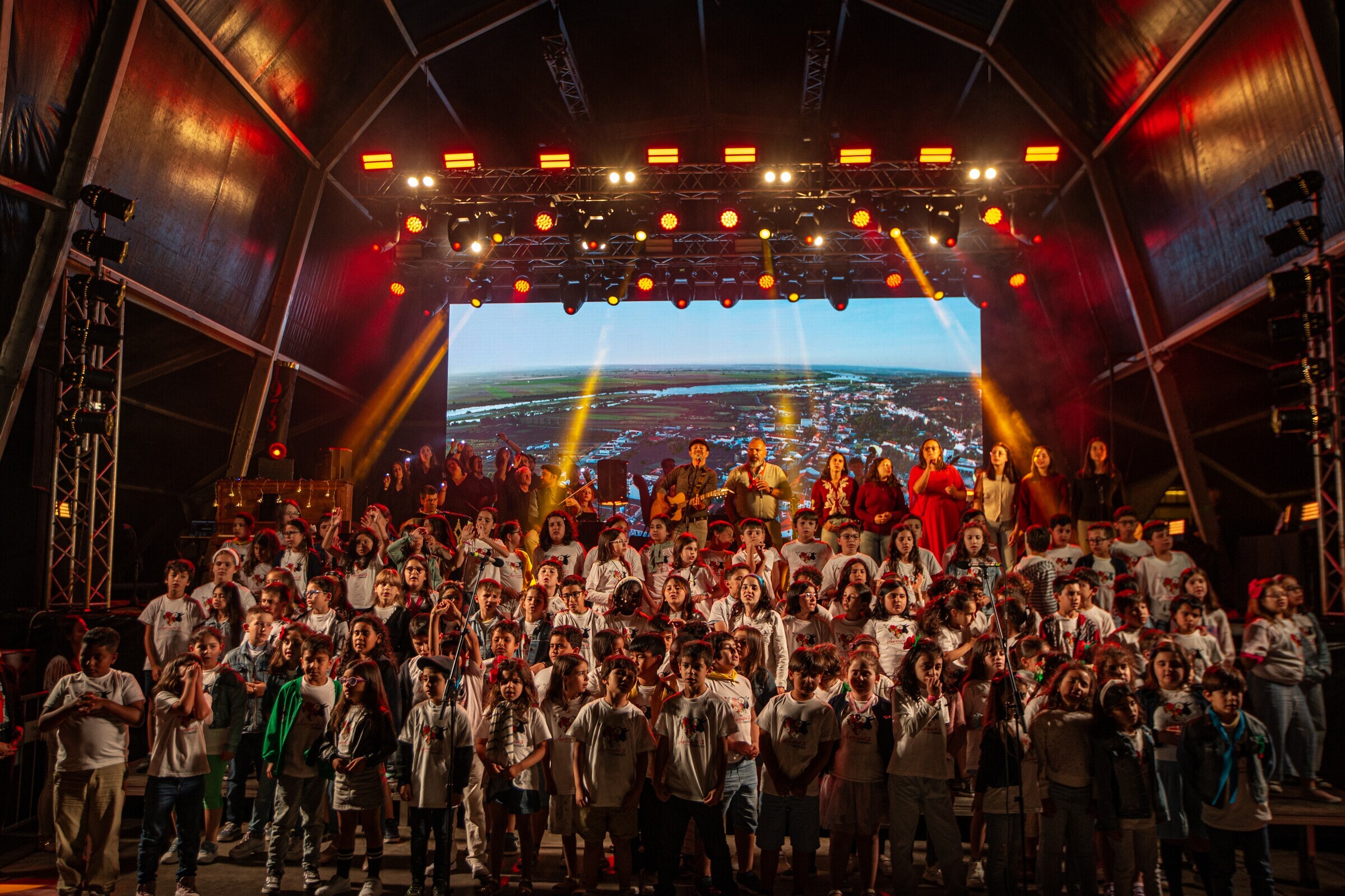 Espetáculo de encerramento Ascensão