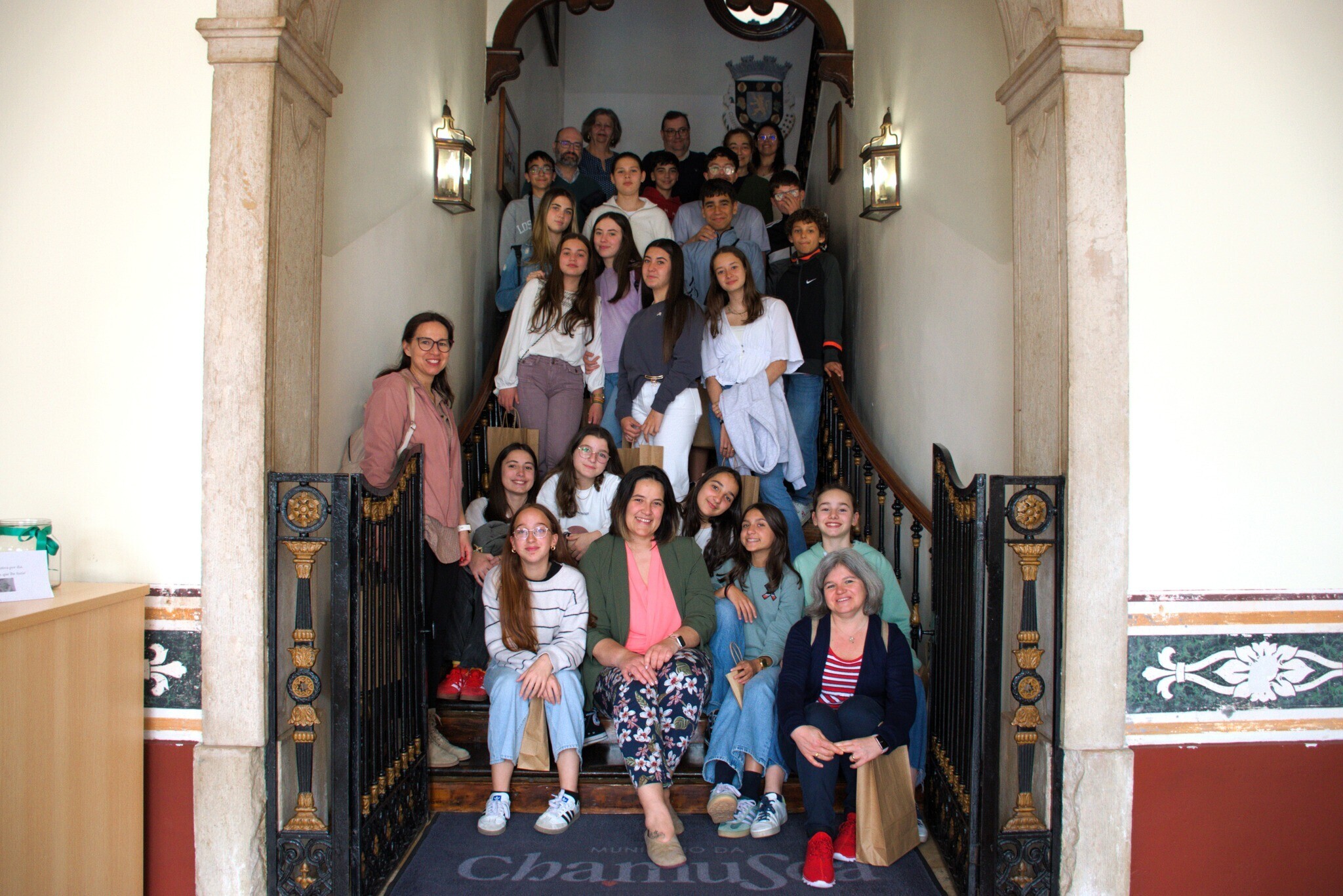 Alunos de Badajoz visitam Chamusca no âmbito do programa Erasmus